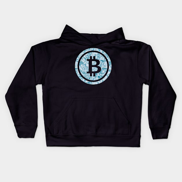 Bitcoin BTC coin Crypto coin Cryptocurrency Kids Hoodie by JayD World